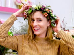 This florist turns flowers into jewelry