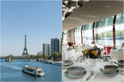 On The Seine, A Barge With Rooftop Offers Trattoria-style Dinner Cruises!