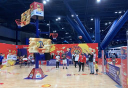 Ritz Toasted Chips Draws Basketball Fans with 20-Foot ‘Hoop Tree’