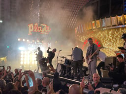 U2 Rocks The Revitalized Plaza Hotel In Downtown Las Vegas