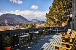 This Gorgeous New Hotel Next to Colorado's Rocky Mountain National Park Just Opened With 2 Pools, Hammocks, Fire Pits, and Epic Views