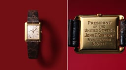 JFK’s Inauguration Watch Is Going on Display in N.Y.C. This Fall