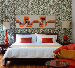 Hotels Rooms with Cool Wallpaper Around the World