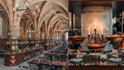 In Ile-de-France, an incredible Brunch in an Abbey that looks like Hogwarts