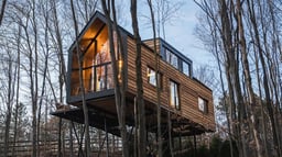 These Luxurious New Treehouses in N.Y. Afford Breathtaking Views of the Catskills