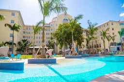 This Historic Resort in Downtown Nassau Just Reopened With a Private White-sand Beach, 7 Restaurants and Bars, and 2 Pools