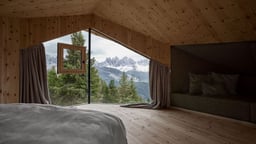 Odles Lodge pairs chalet minimalism with dramatic mountain views in South Tyrol