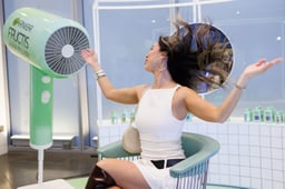 Get Blown Away by This Clever Product Launch Event From Garnier Fructis