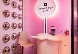 How Nespresso Turned an NYC Elevator into the Vertuo Pop Café