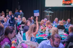 $400,000 Wine Dinner On the Main Stage of Cynthia Woods Is a Theatrical Win For Art Students In The Woodlands Area