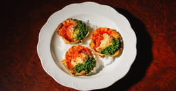 Green Vodka Sauce and Lasagna Chips at a New Brooklyn Restaurant