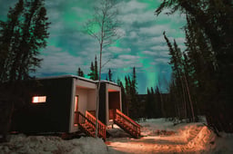 This Iconic Glass Dome Igloo Stay In Alaska Now Has Cube Suites With A Private Sauna And Floor-to-ceiling Windows