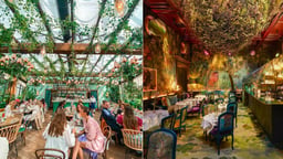 In Paris, this restaurant is the 4th most “Instagrammable” restaurant in the world!
