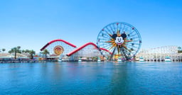 Natalie Portman visits Disney California Adventure Park
