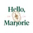Hello, Marjorie's avatar