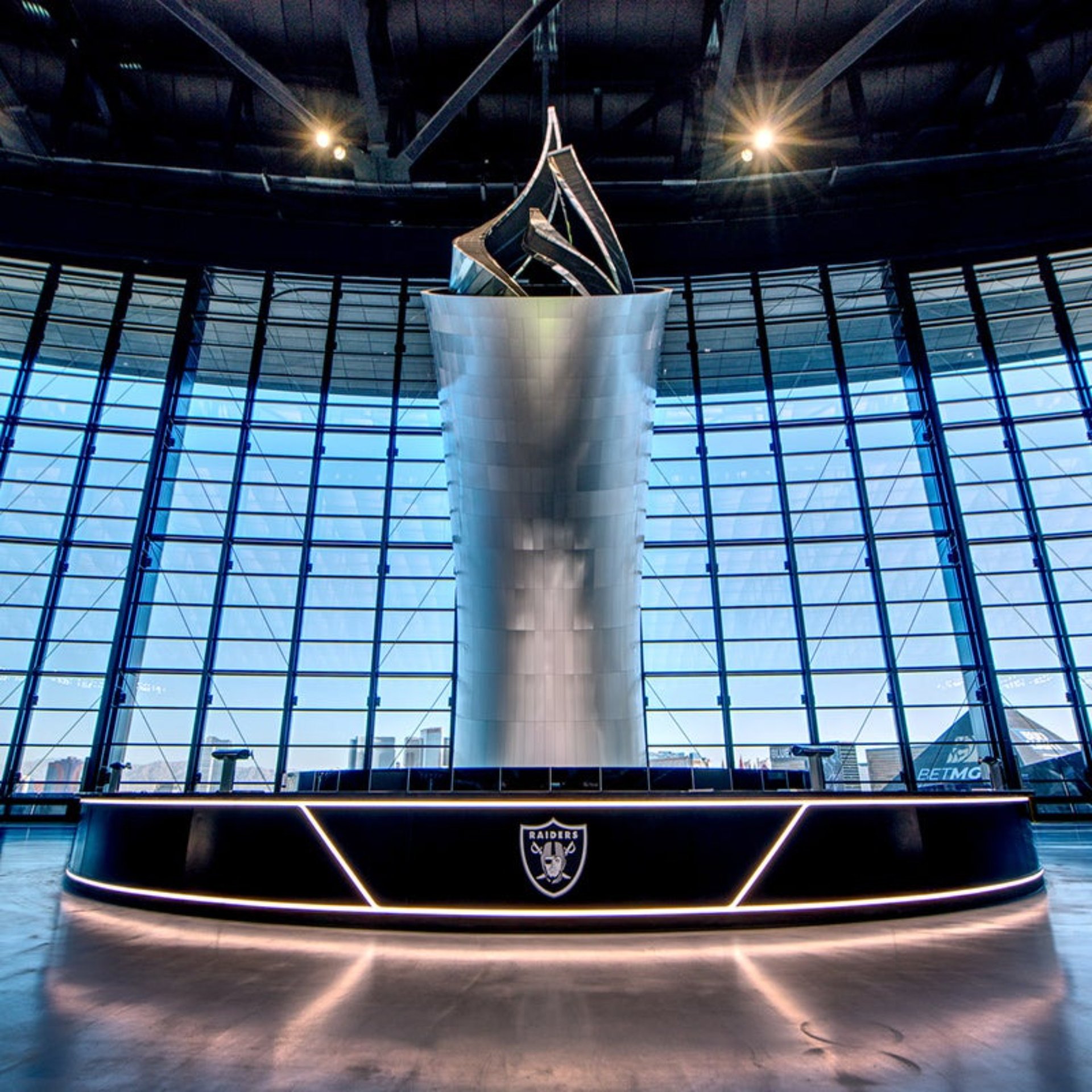 Las Vegas Raiders Memorial Torch