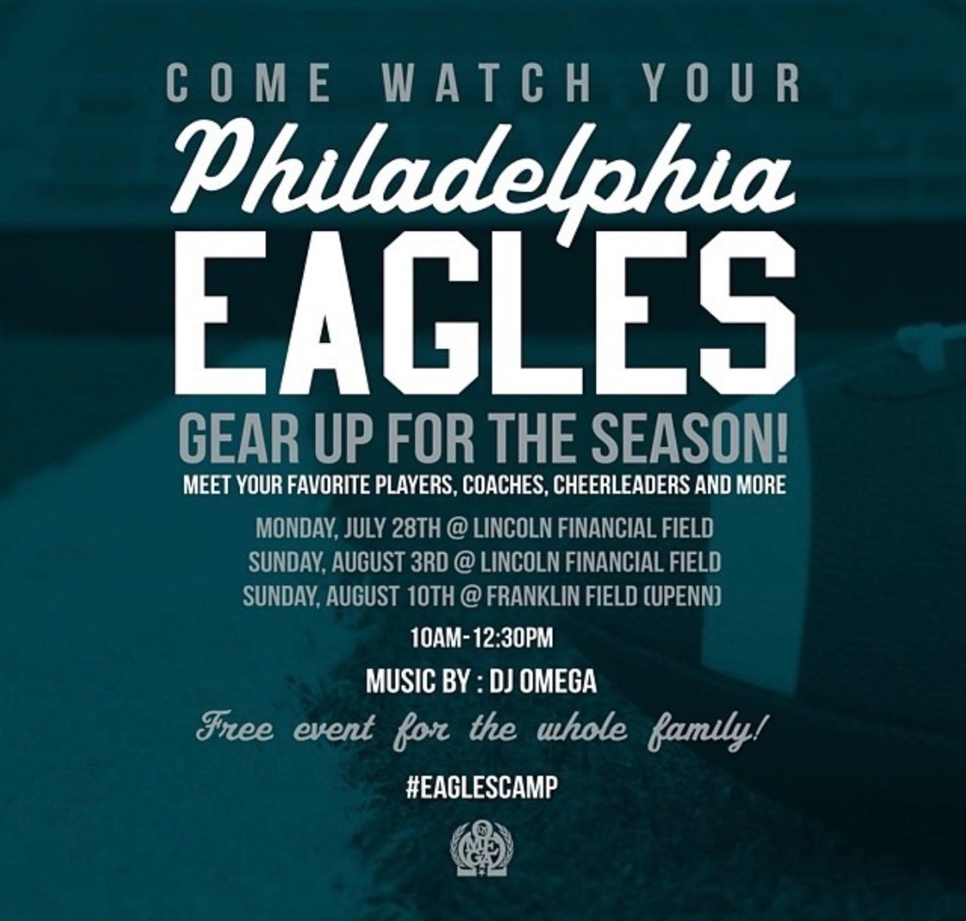 EAGLES Training Camp and Season Tailgate - Philadelphia, PA