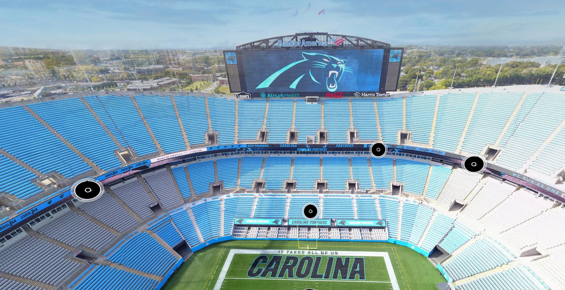 Panthers and Atrium Health partner with new Atrium Health Dome