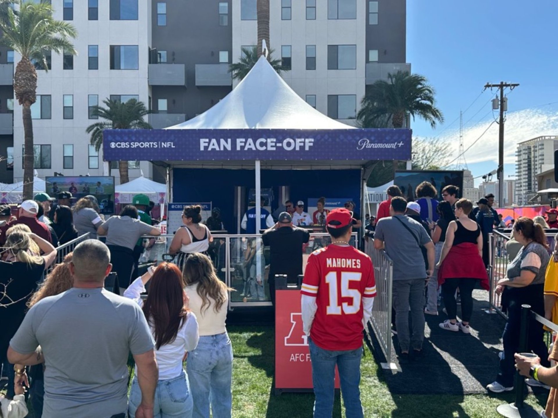 Super Bowl for CBS and Paramount+ - Experiential Activation