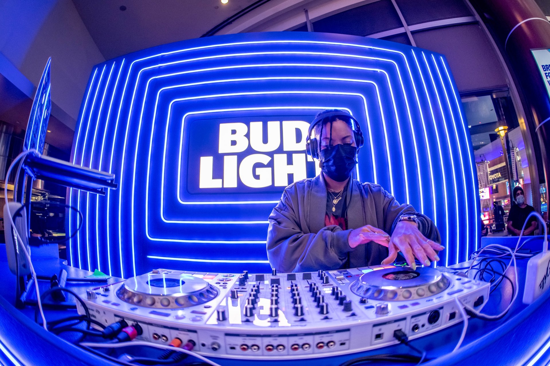 Bud Light Super Bowl Music Fest Experiential Activation in Los