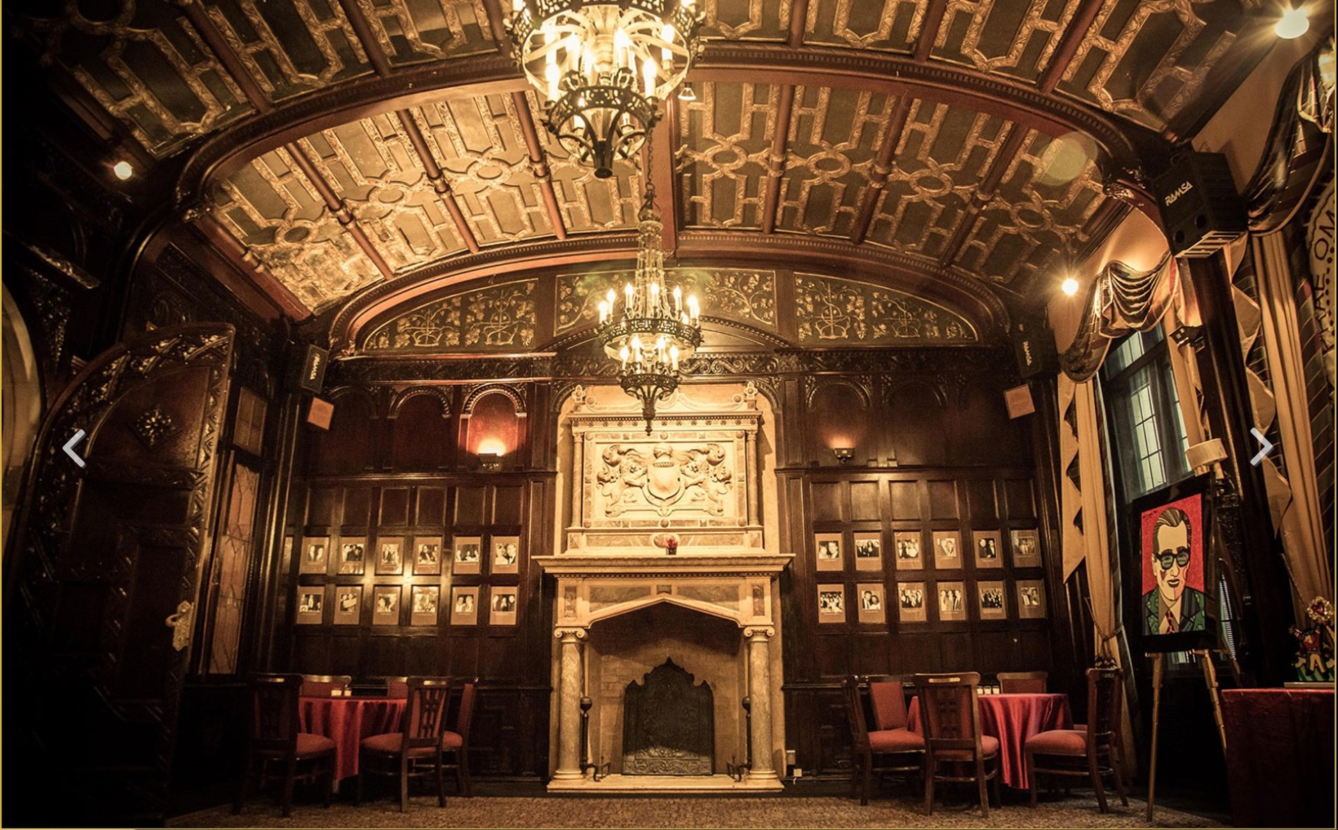 Milton Berle Room at Friars Club - in New York, NY