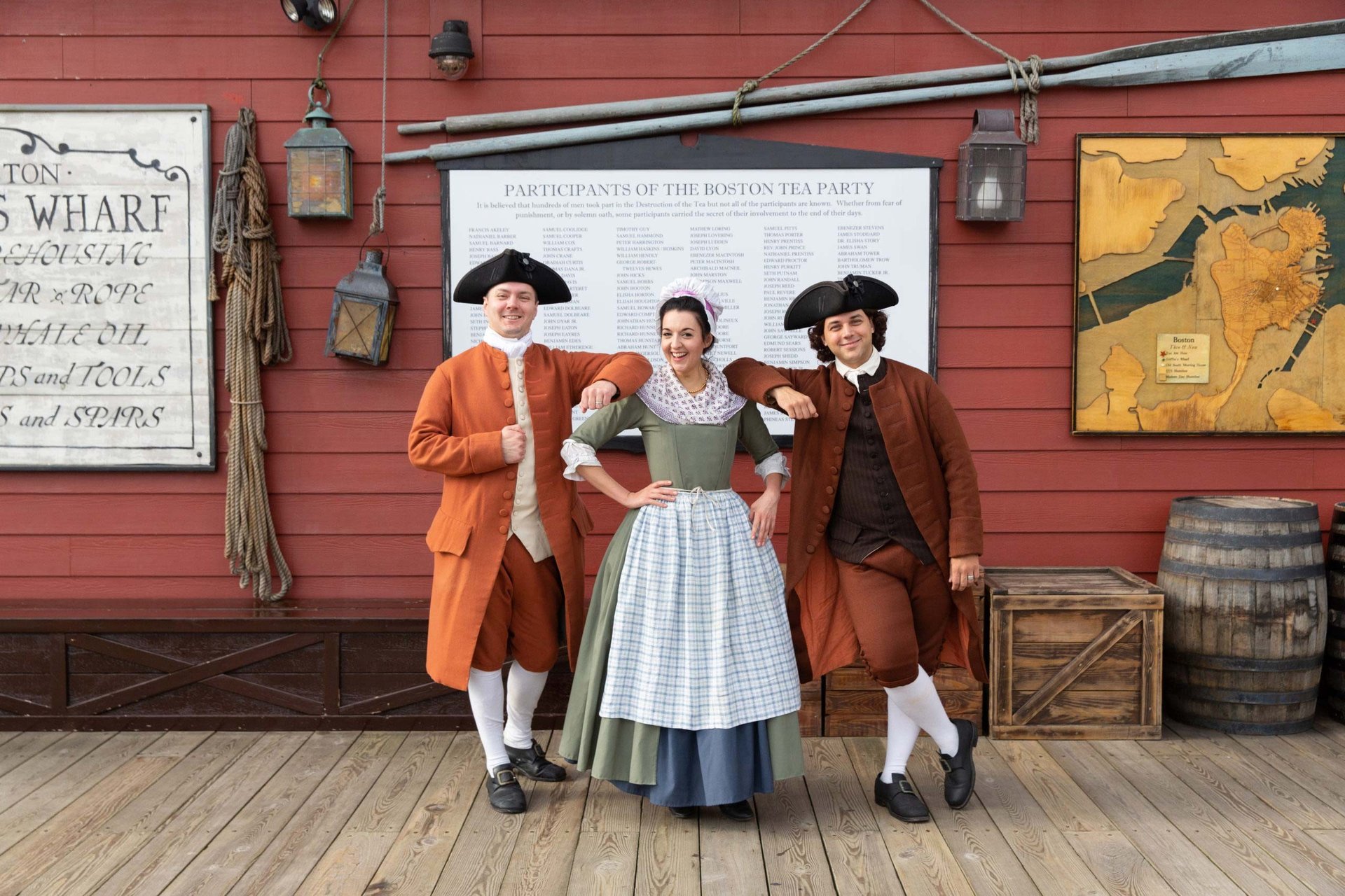 Revelry on Griffin’s Wharf at Boston Tea Party Ships & Museum Museum