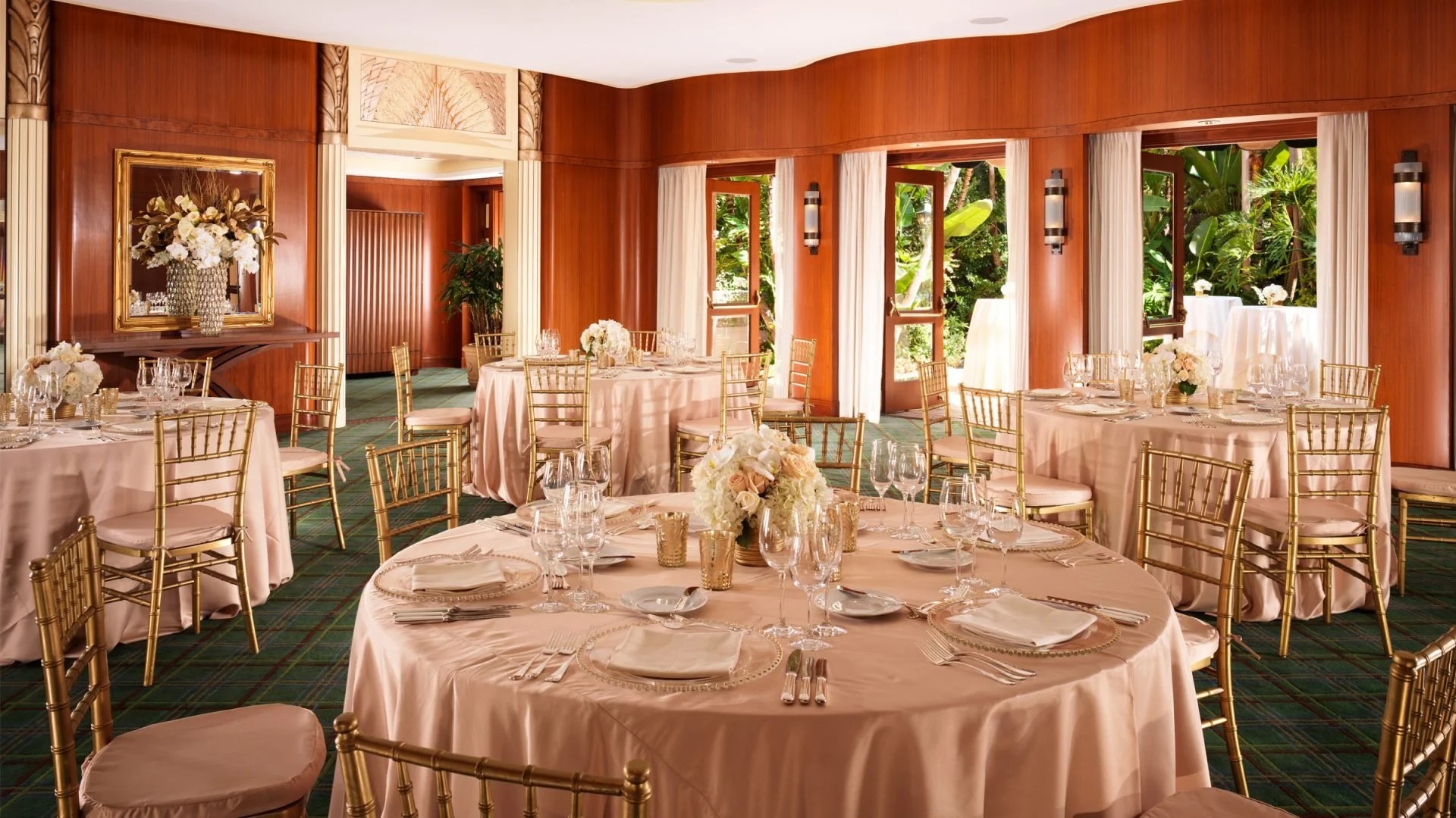 Beverly Hills Hotel Polo Private Dining Room