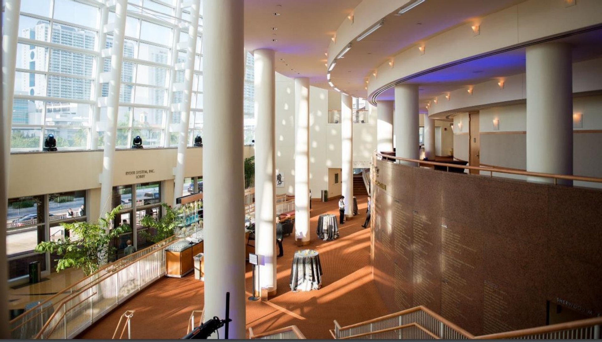 Lobby Spaces at Adrienne Arsht Center Event Space in in Miami, FL