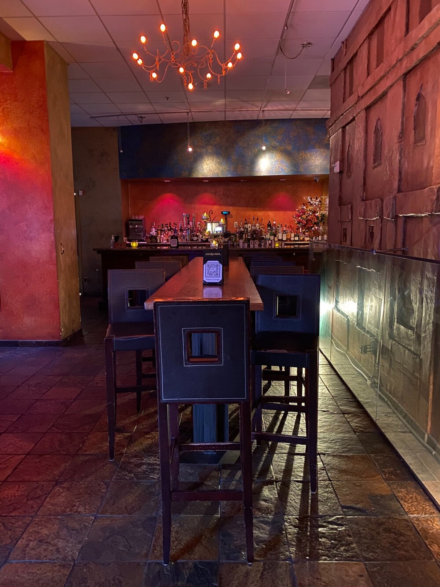 Trendy, Bright and Friendly Bar Setup at Sheba Piano Lounge