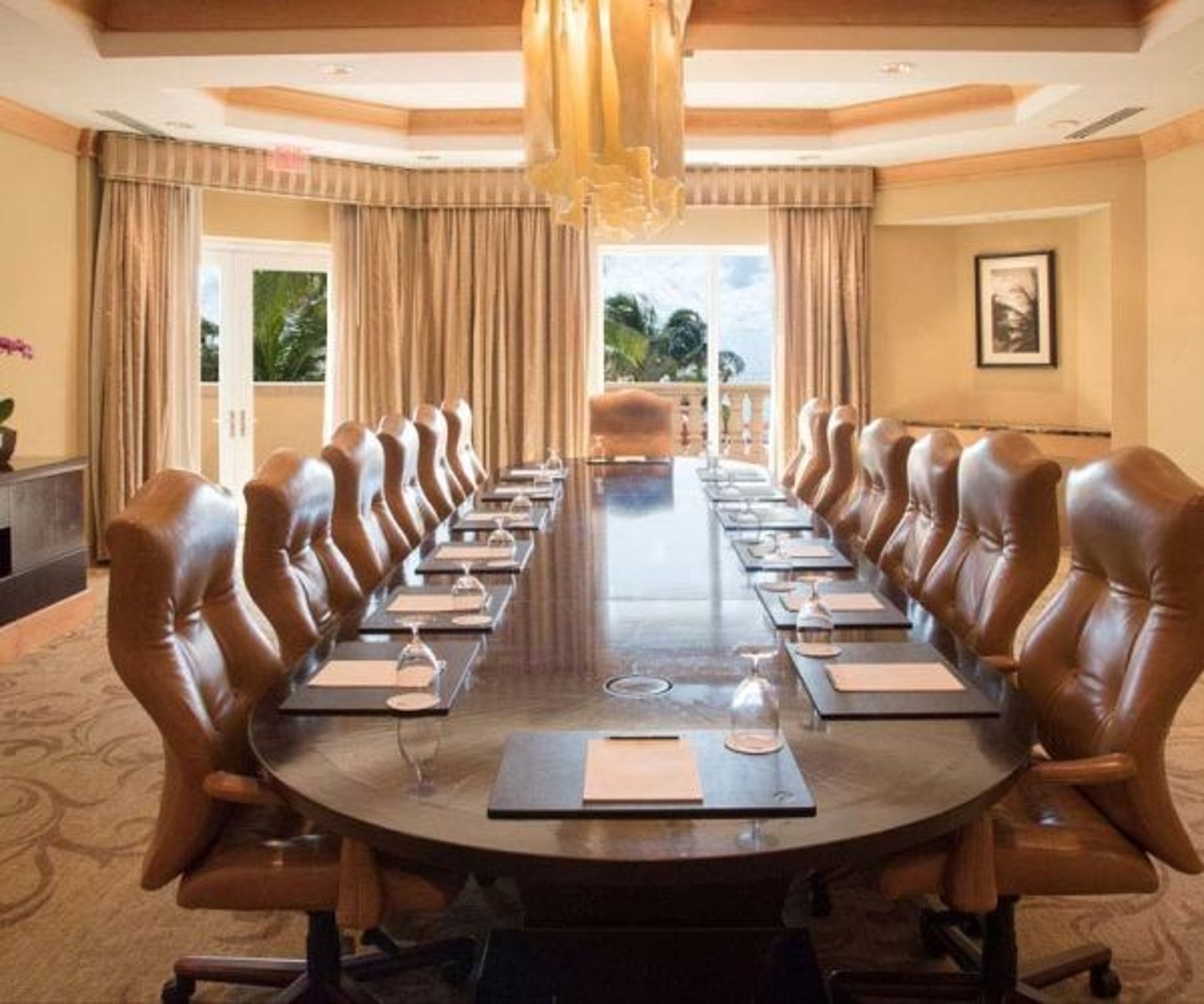 Boardroom at Acqualina Resort & Residences On The Beach Hotel in in