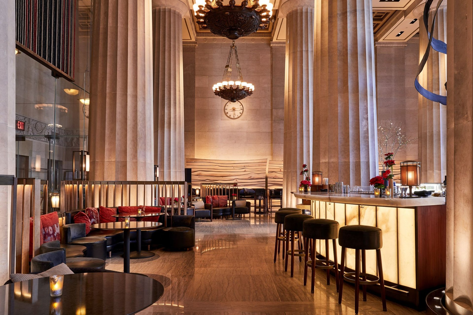 Entire Bar & Lounge at Nobu Downtown - Restaurant in in New York, NY ...