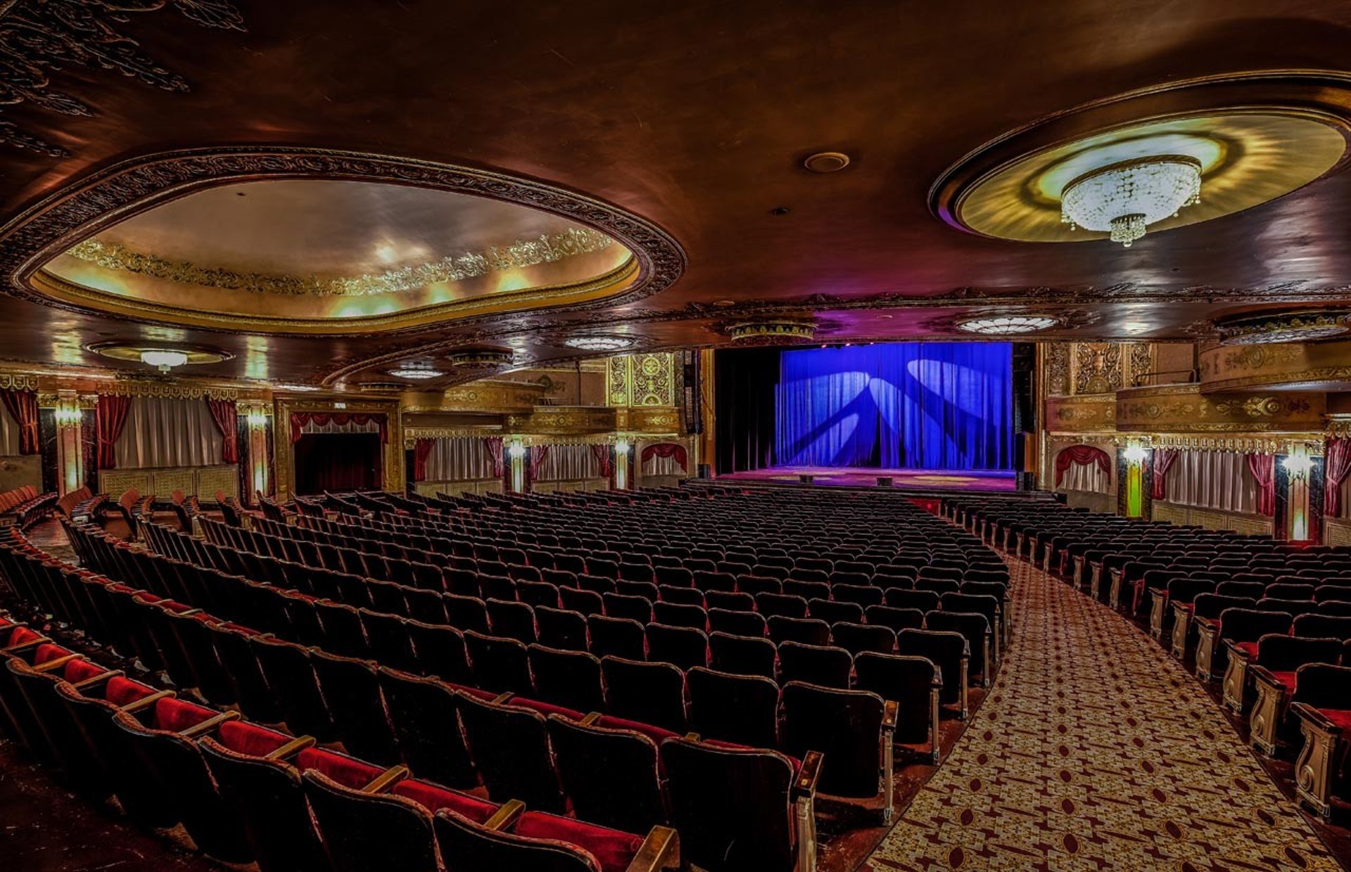 Orchestra at Warner Theatre Performance Space in in Washington, DC