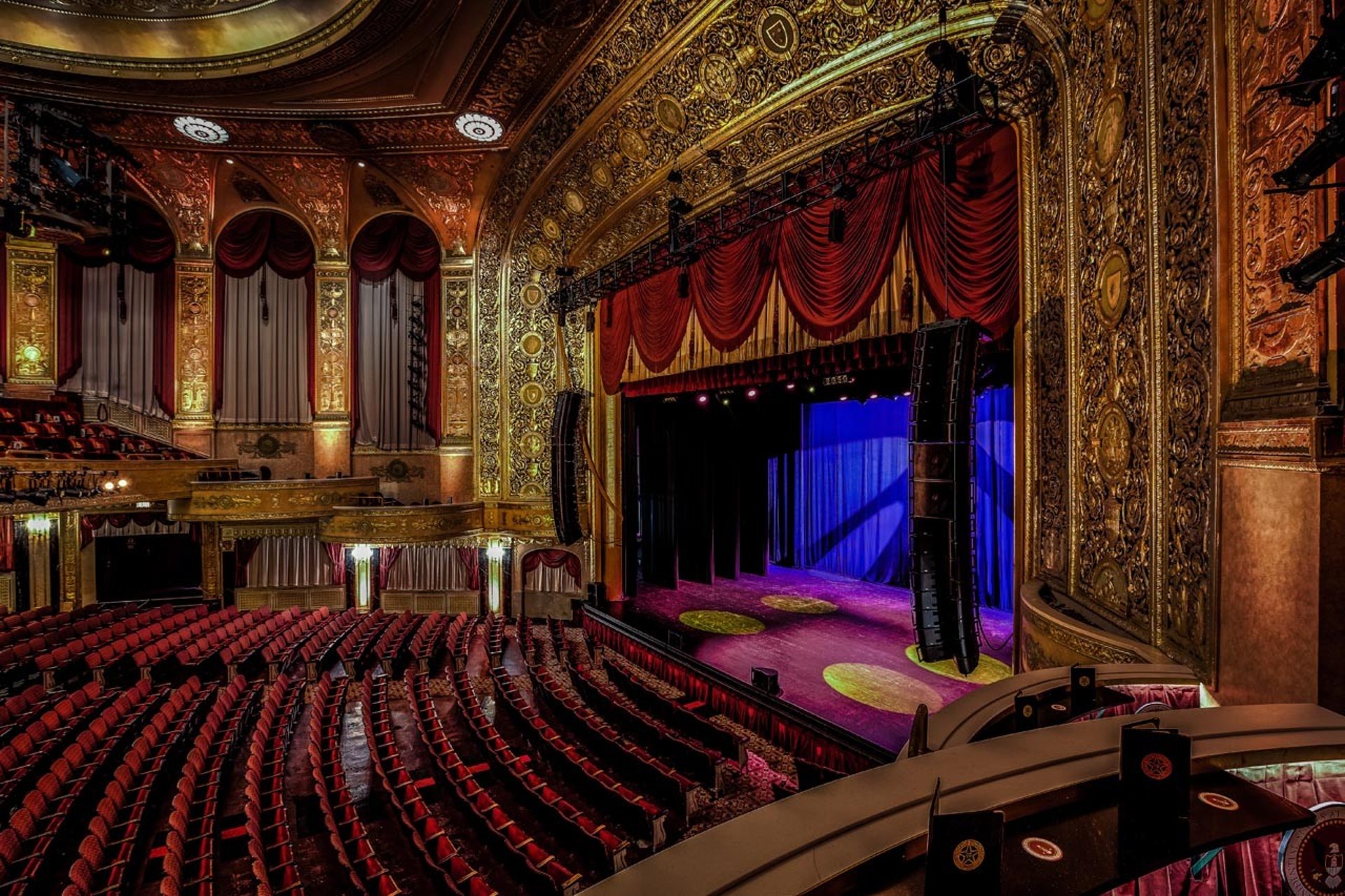 Warner Theater Seating Chart With Seat Numbers Elcho Table