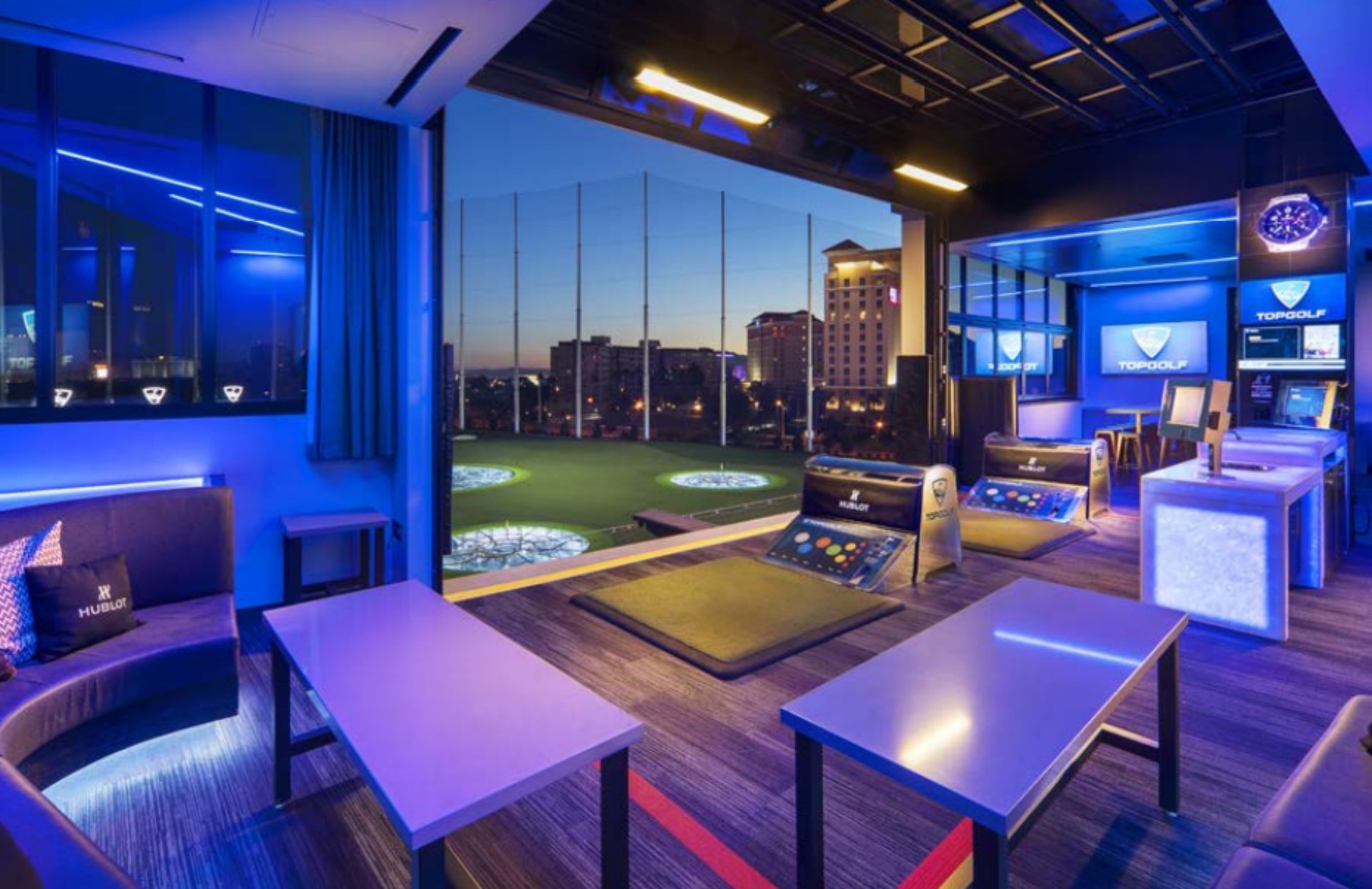 Topgolf Las Vegas Level Four Hublot Chairman’s Suite Private