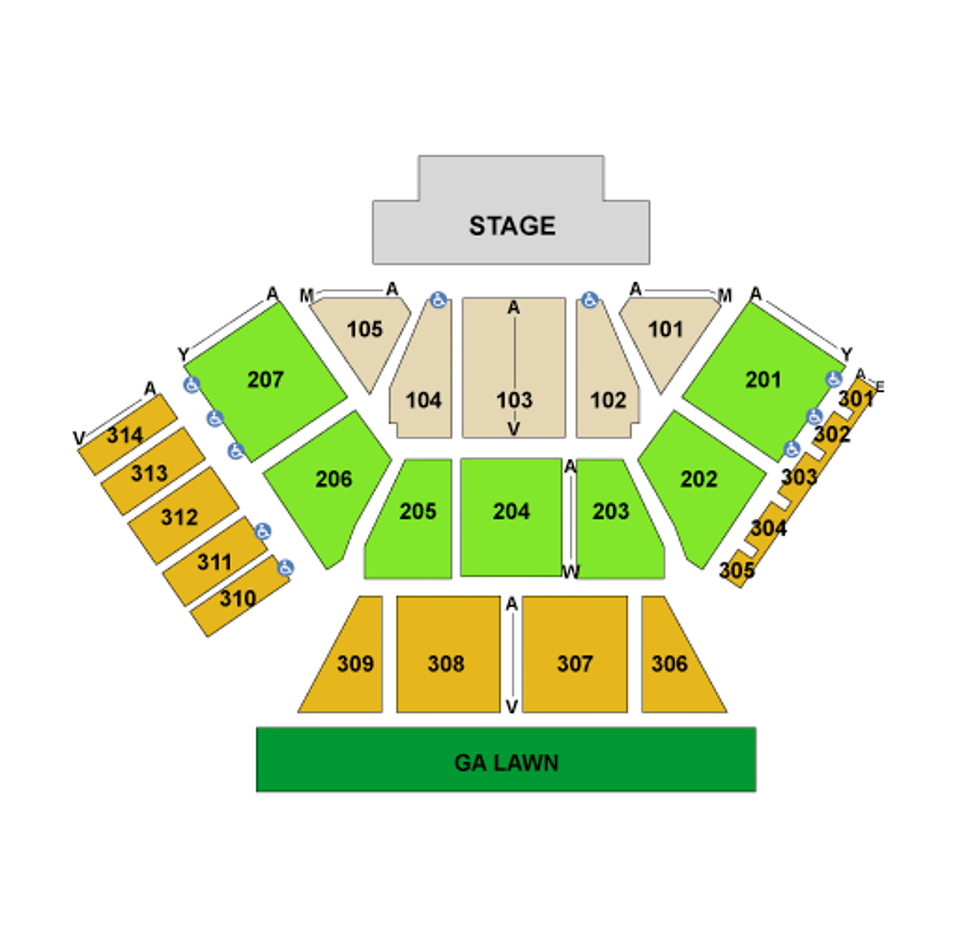 Northerly Island Seating Chart | Cabinets Matttroy