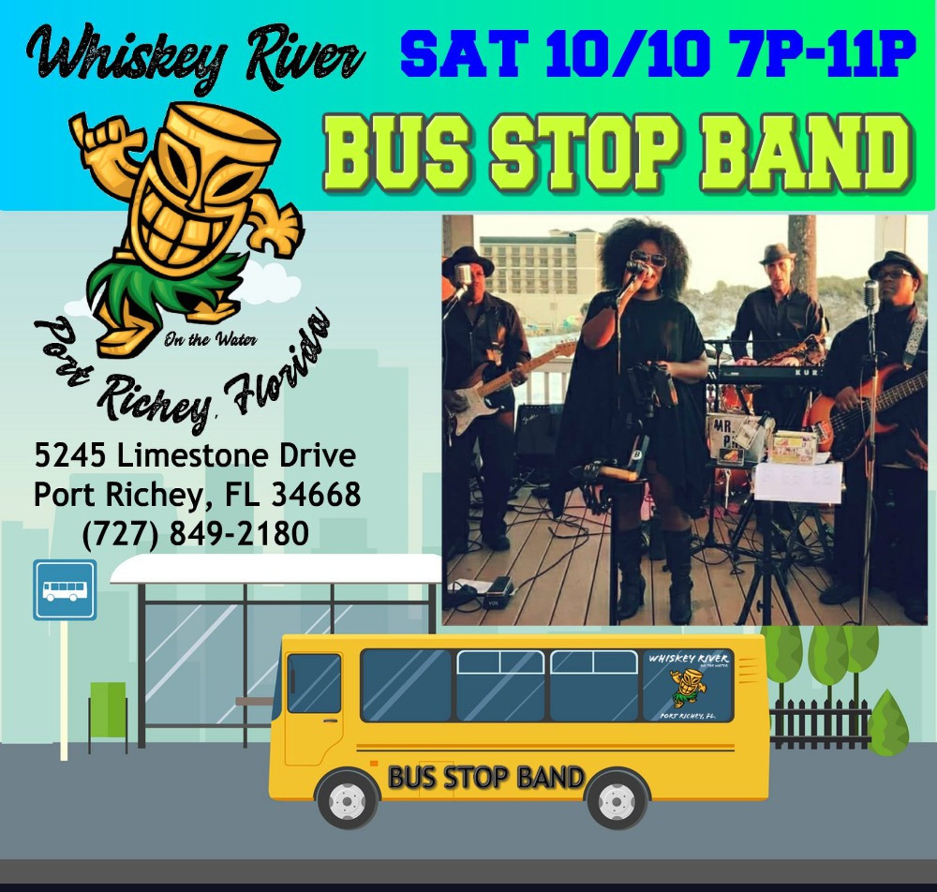 Bus Stop Band Concert / Performance in Port Richey, FL The Vendry