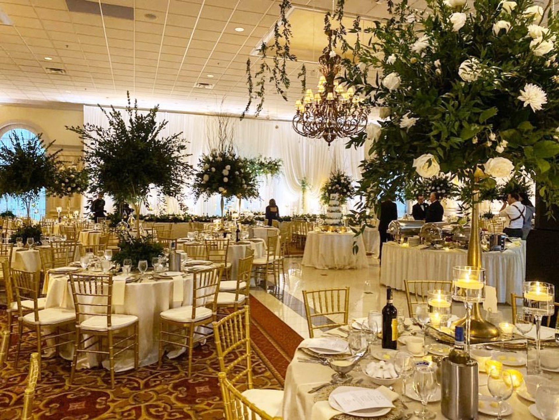The Palazzo Grande Roma Ballroom Banquet Hall in Shelby Township