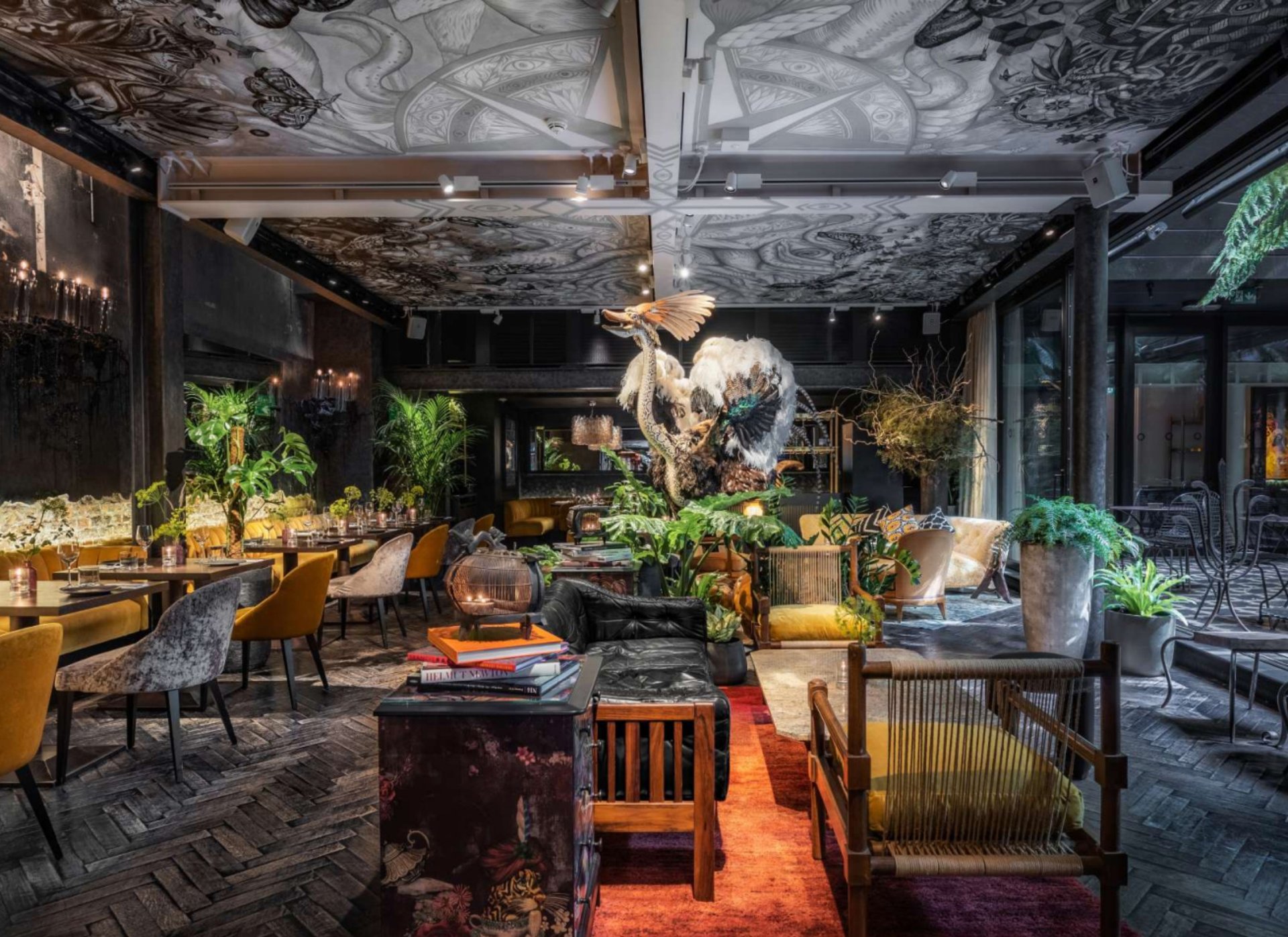 Yopo Restaurant And Bar At The Mandrake Hotel - London, England - Hotel 