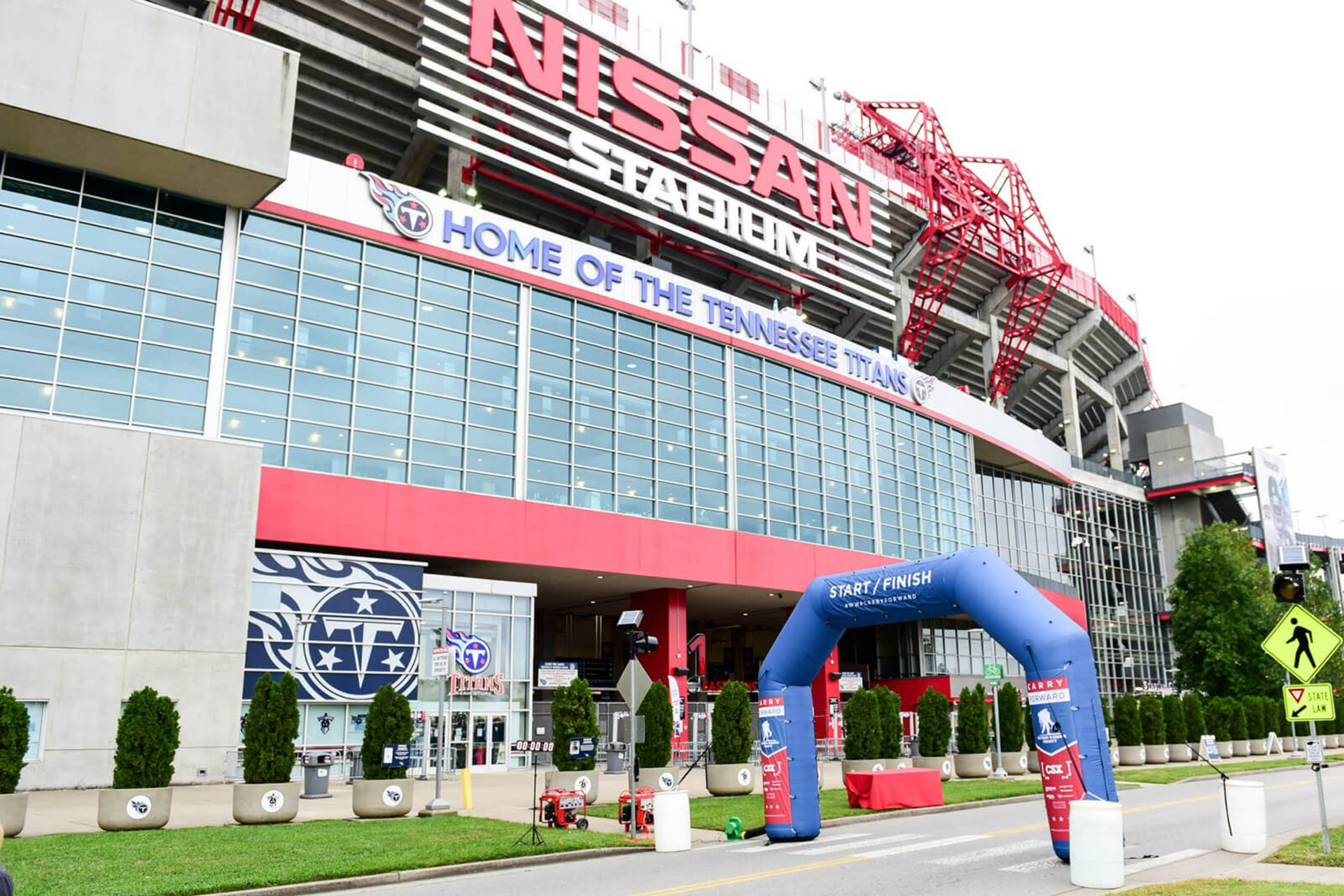 Parking Lot South Lawn At Nissan Stadium Performance Space In In Nashville Tn The Vendry