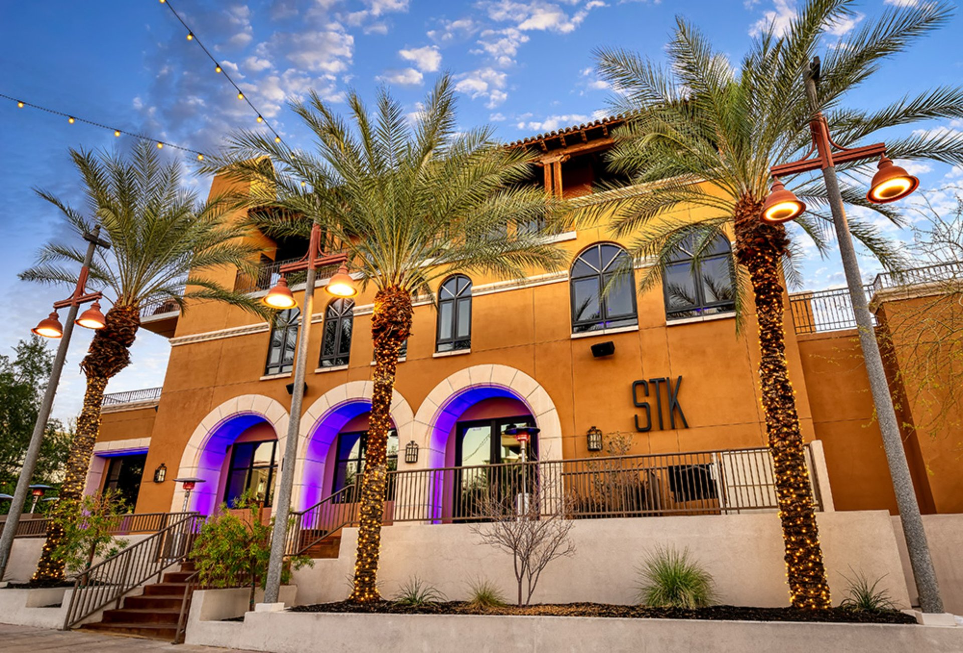 Rooftop at STK Scottsdale Steakhouse Restaurant in Scottsdale, AZ