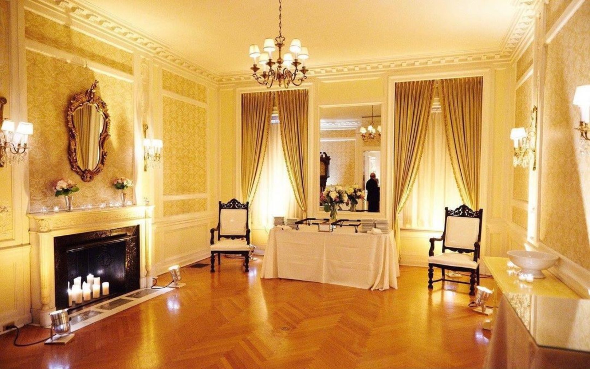 Stotesbury Mansion Dolly Madison Room /Front Parlor Event Space in