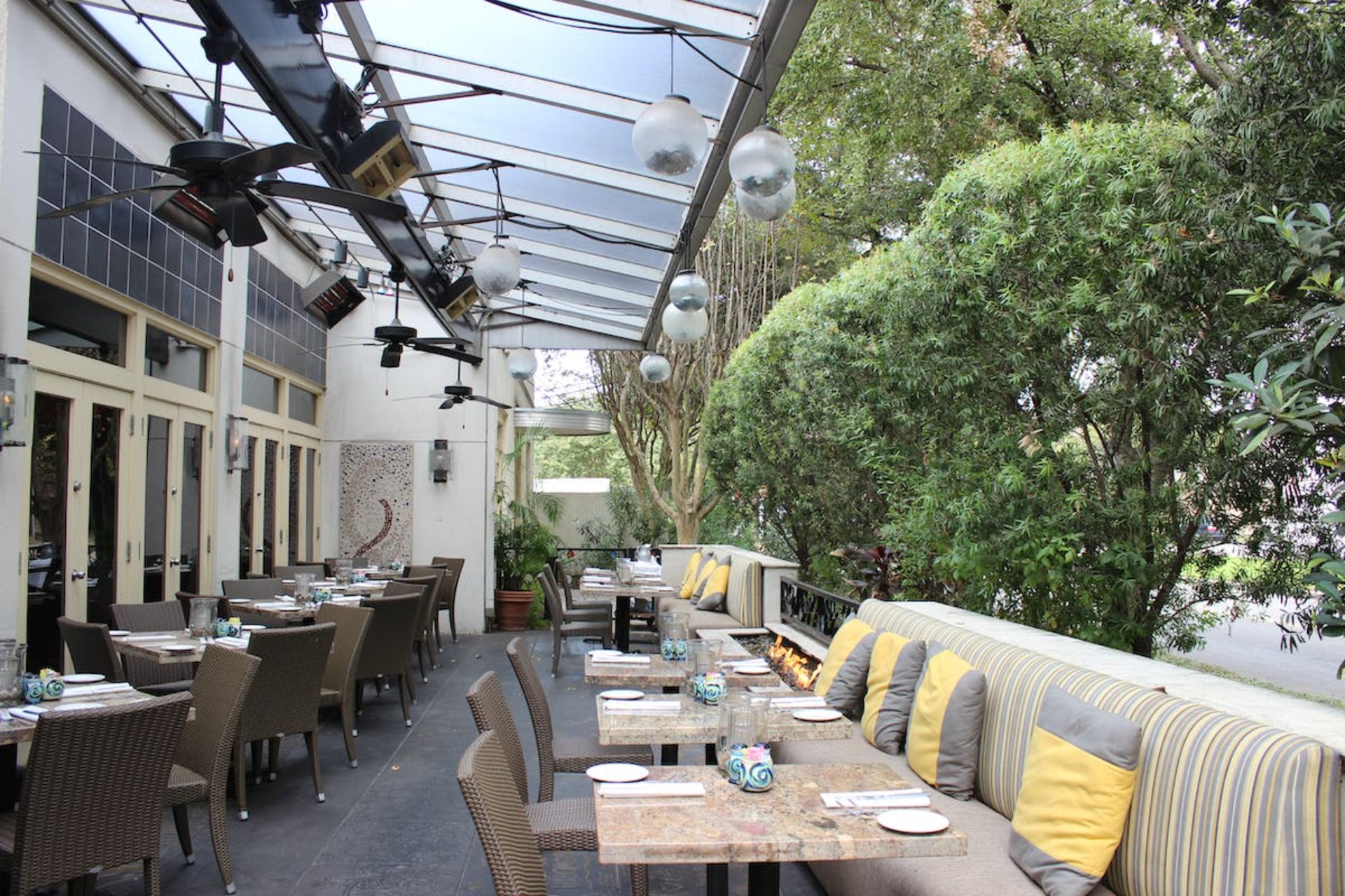 Patio at La Griglia - Restaurant in in Houston, TX | The Vendry