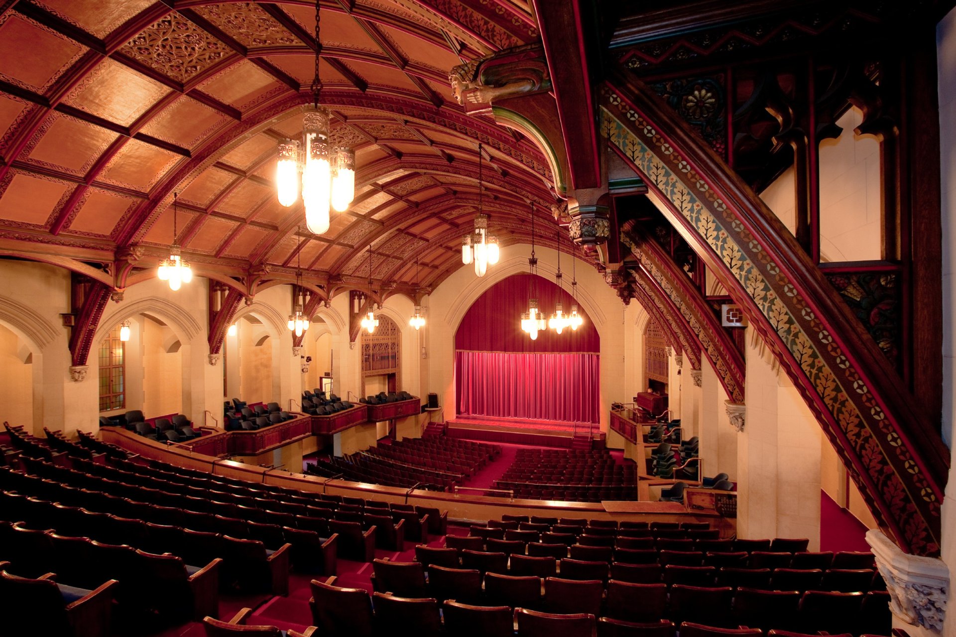Cathedral Theatre At Masonic Temple Performance Space In In Detroit