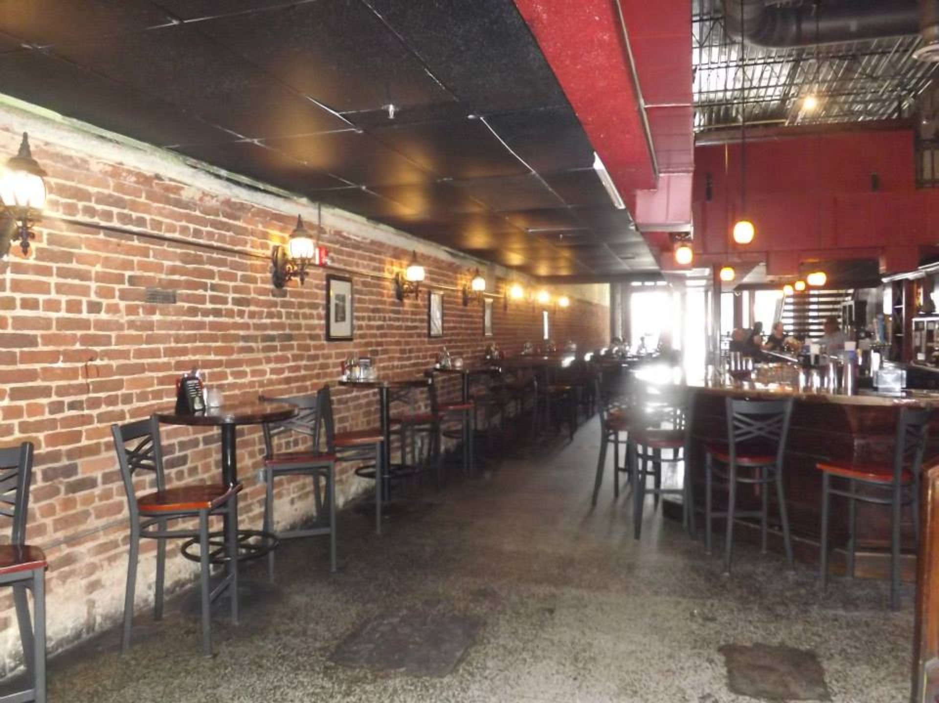Front dining area at the big easy nc restaurant in in raleigh nc