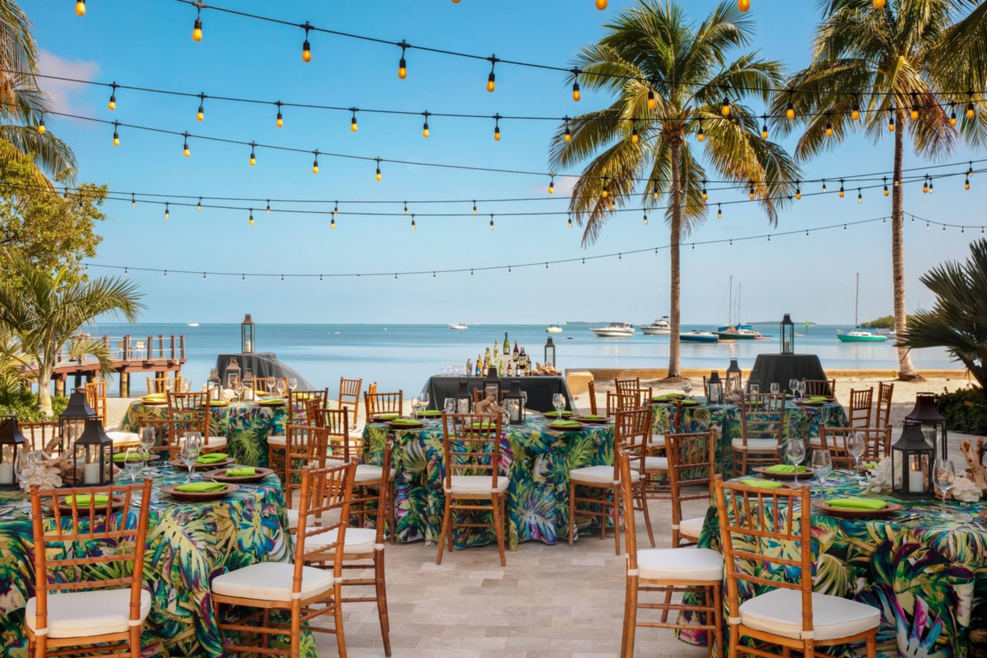 Waterfront Patio At Key West Marriott Beachside Hotel