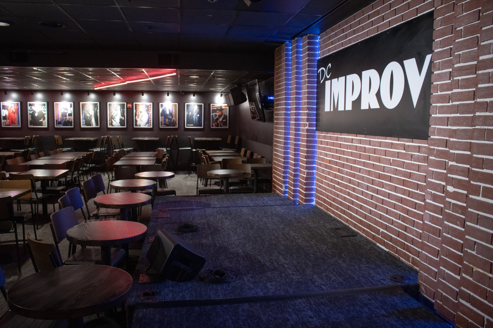 Main Showroom at DC Improv Comedy Club & Restaurant Bar / Club in in