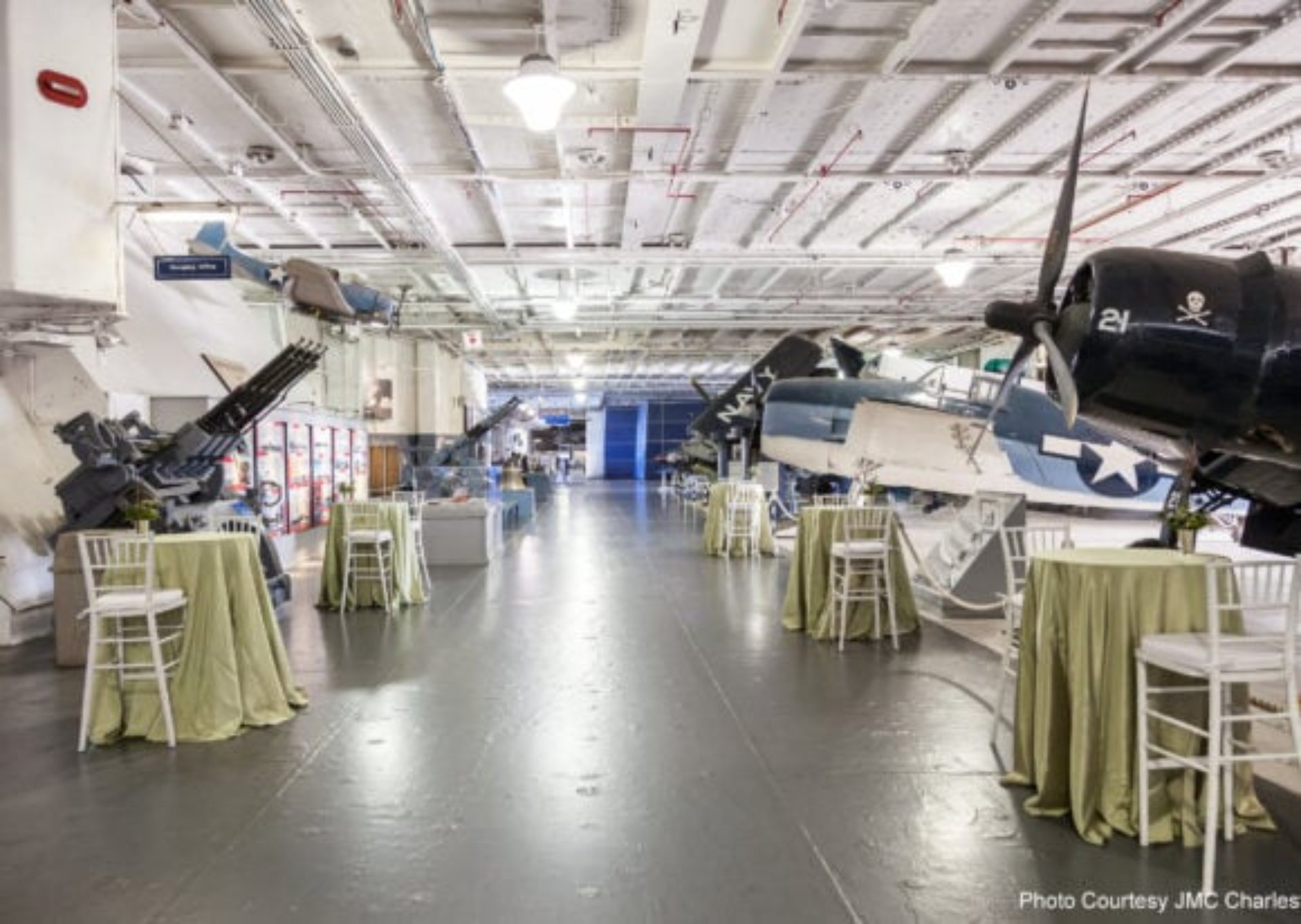 Hanger Bay 2 at Patriots Point Naval & Maritime Museum