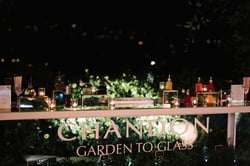 Chandon "Garden to Glass" Bar Activation