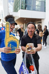 Pepsi at The Golden State Warriors Game
