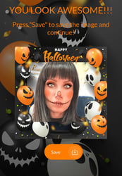 Virtual Photo Booth For Halloween  